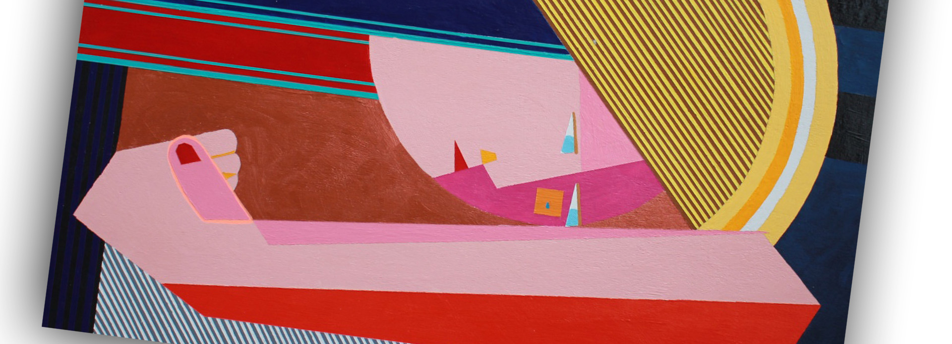 Hard Edge Painting; Geometric Art